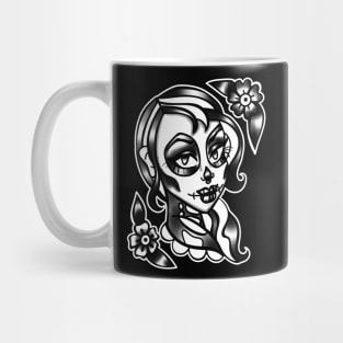 Lupe day of the dead girl Mug